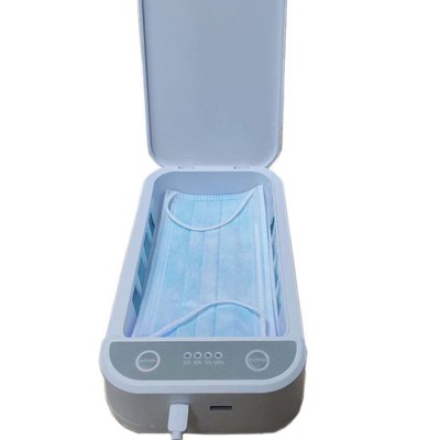 UVC LED Light Phone Sanitizer Case UV Sterilizer Box with Phone Wireless Charging